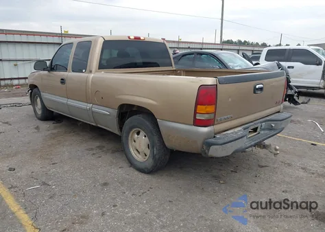 2000 GMC Sierra 1500 Sle z USA, uszkodzony, nr VIN 1GTEC19T8YZ325020
